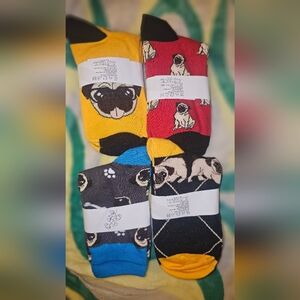 Five NWT Pairs Of Crew Socks